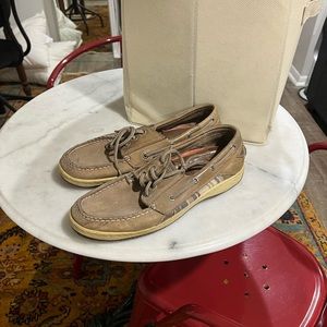 Sperry topsiders plaid